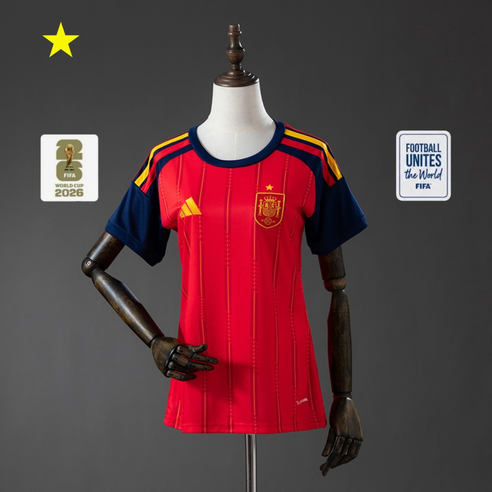 Camisa feminina da Espanha temporada 2026 - #11