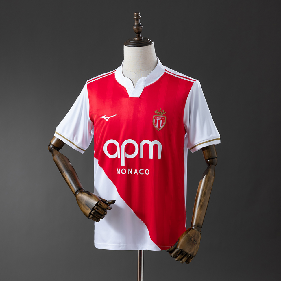 Camisa do Mônaco temporada 2025/26
