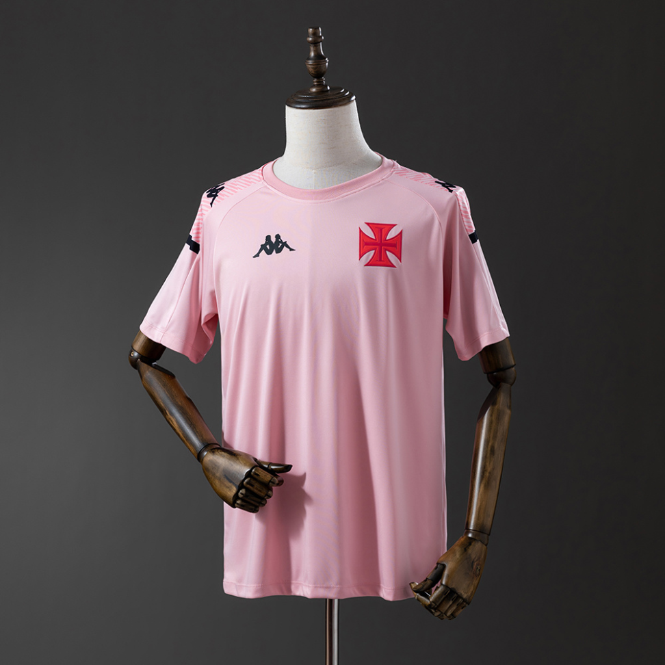 Camisa rosa do Vasco da Gama temporada 2024/25