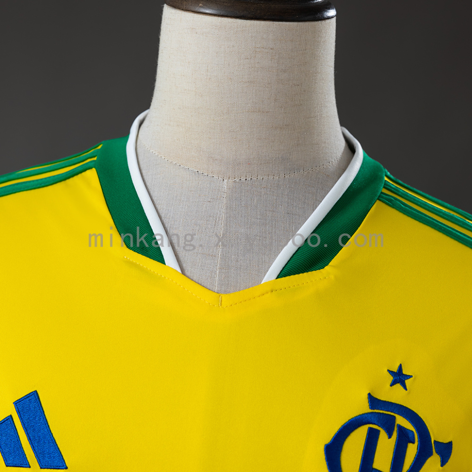 Camisa amarela do Flamengo temporada 2026/27