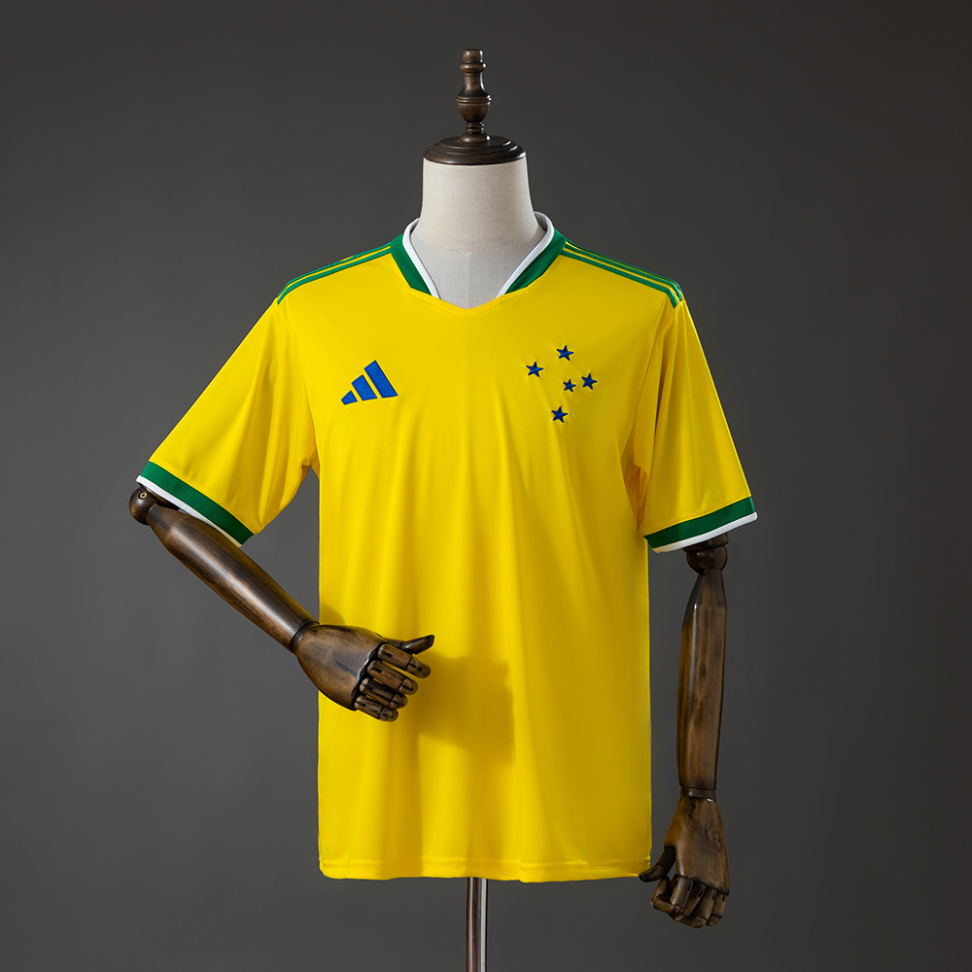 Camisa amarela do Cruzeiro temporada 2026/27