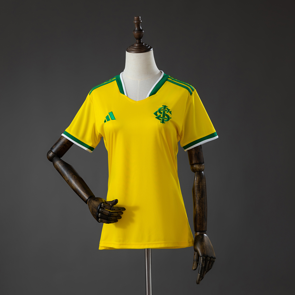 Camisa feminina amarela do Internacional temporada 2026/27