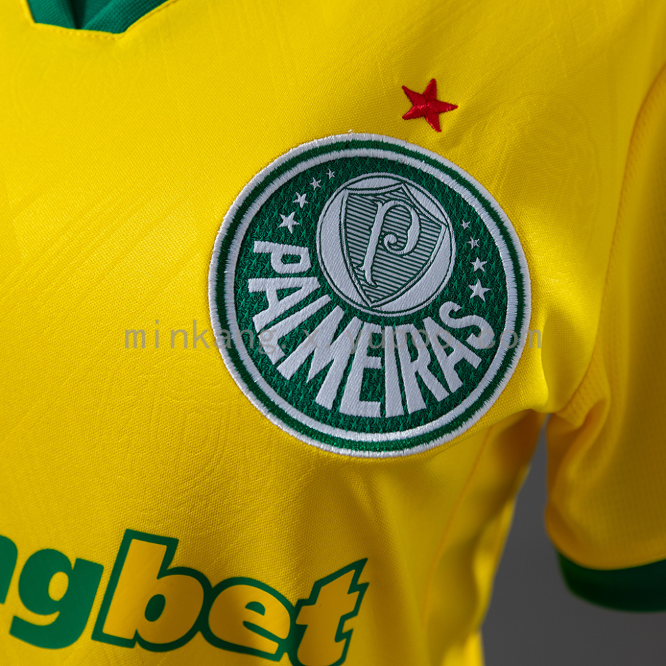 Camisa feminina amarela do Palmeiras temporada 2026/27 - #5