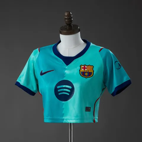 Camisa Cropped Barcelona 2026/27