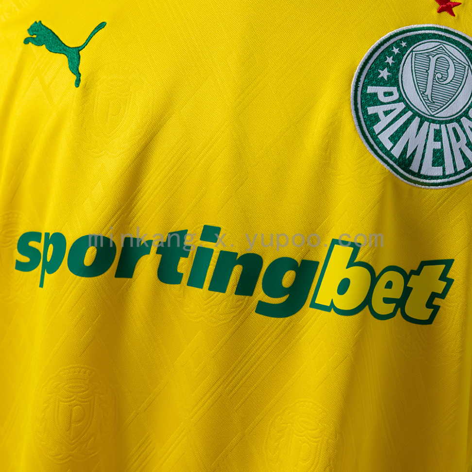 Camisa amarela do Palmeiras temporada 2026/27 - #4