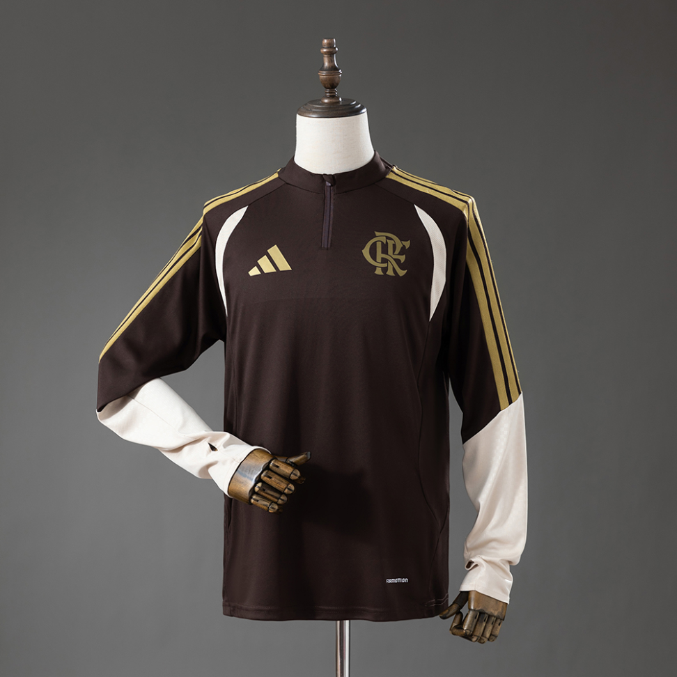 Camisa de manga longa do Flamengo temporada 2026/27