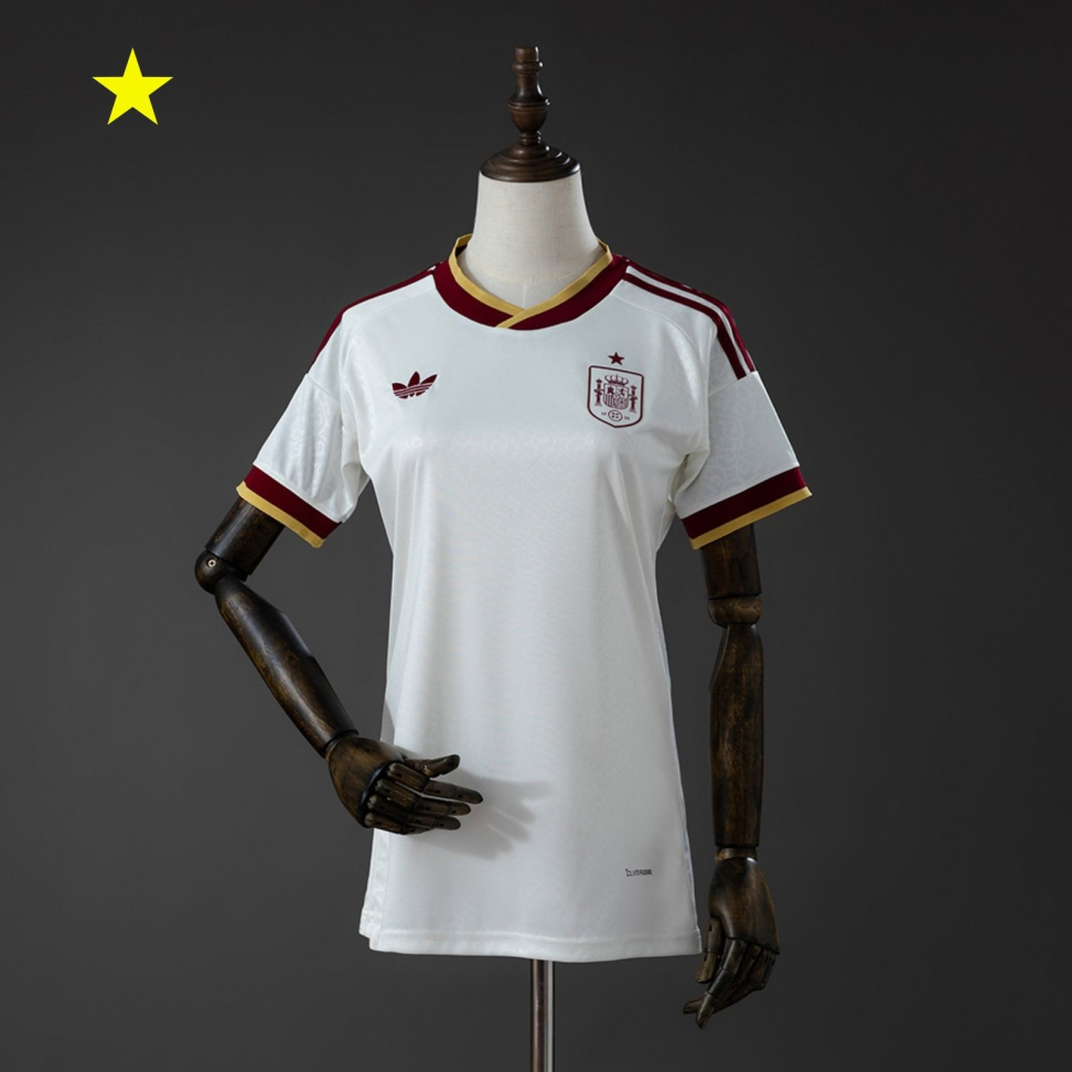 Camisa feminina da Espanha temporada 2026