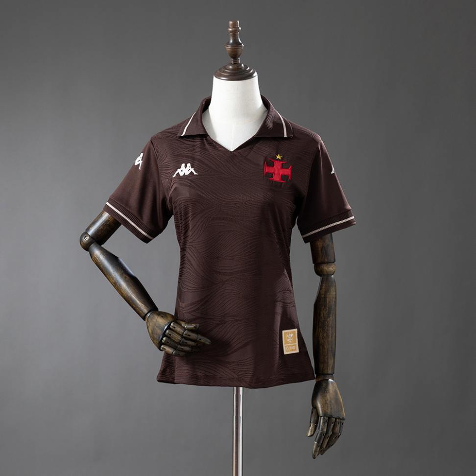 Camisa feminina do Vasco da Gama temporada 2025/26