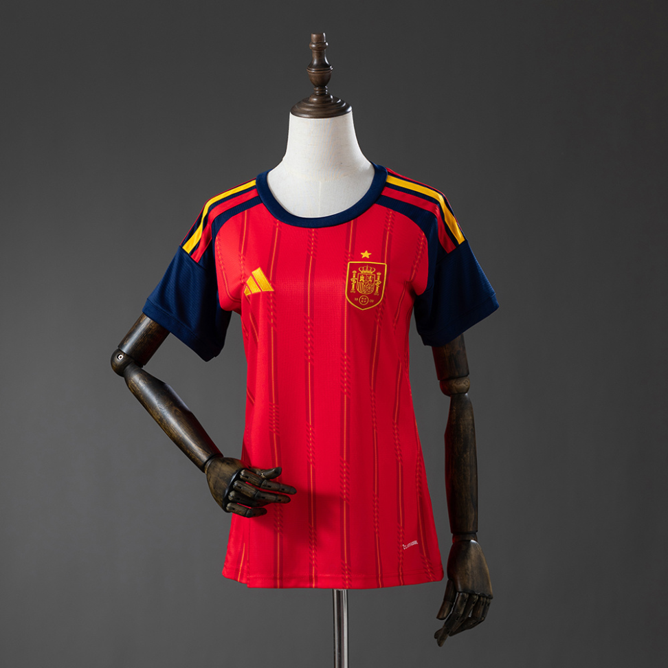 Camisa feminina da Espanha temporada 2026