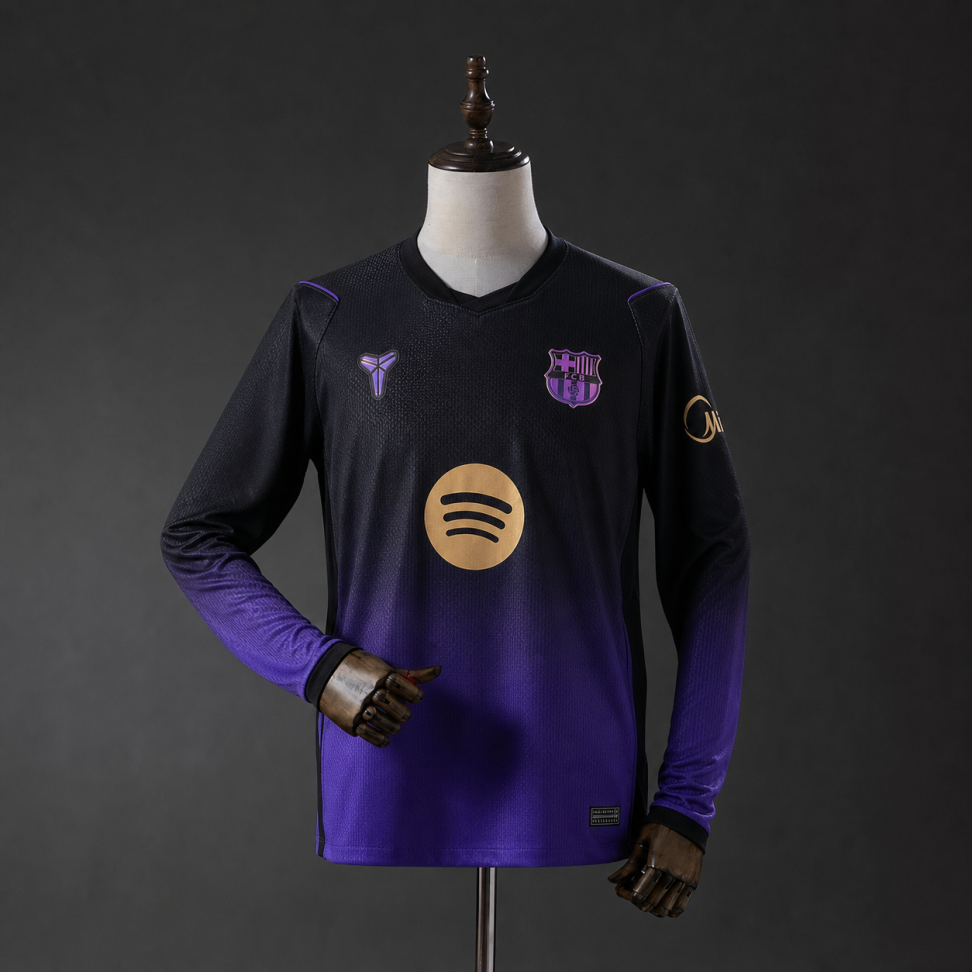 Camisa manga longa do Barcelona temporada 2026/27