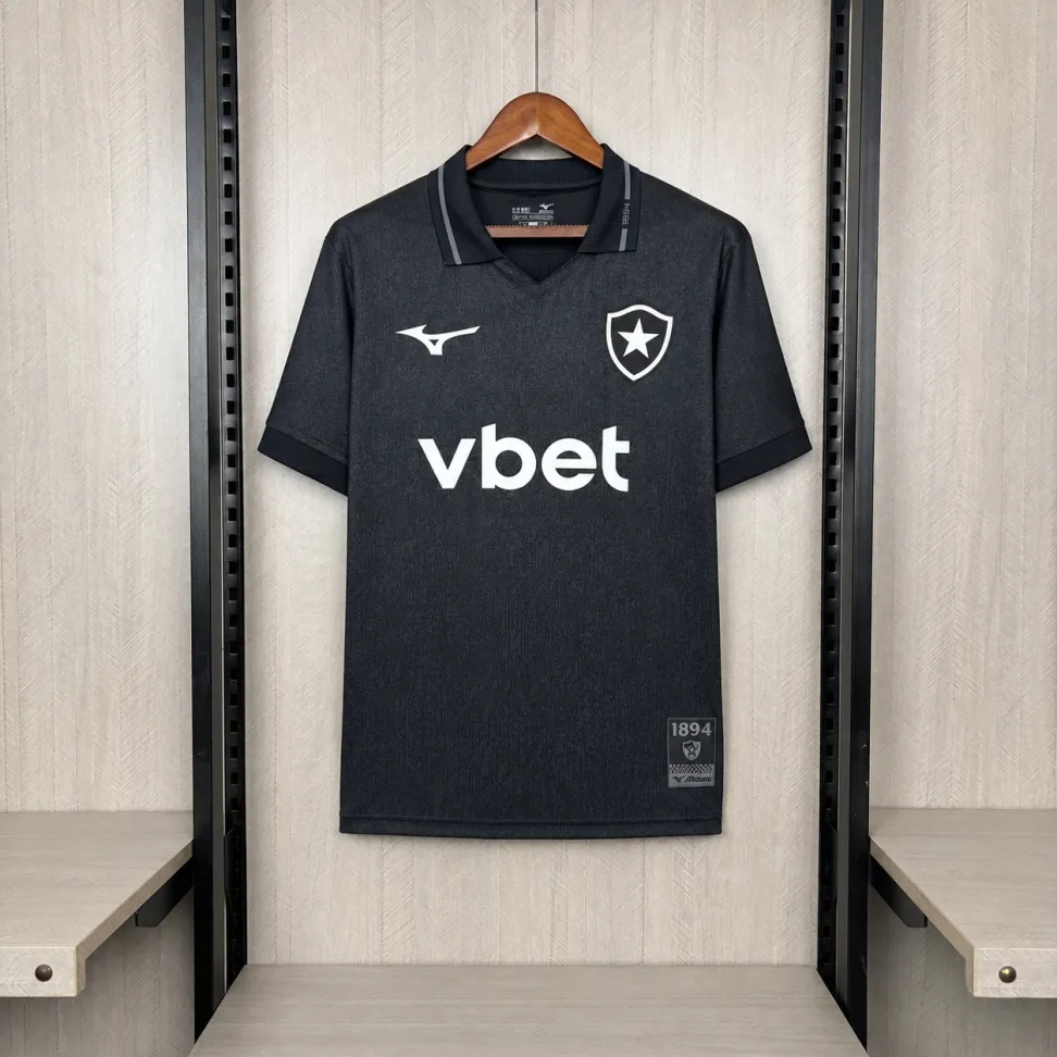 Camisa do Botafogo Preta temporada 2026/27