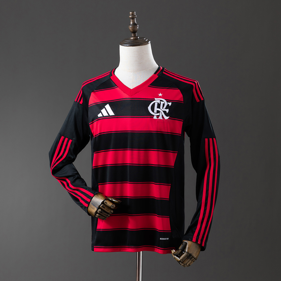 Canisa Manga Longa do Flamengo temporada 2025/26