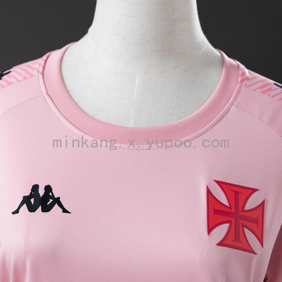 Camisa feminina rosa do Vasco da Gama temporada 2024/25 - #4