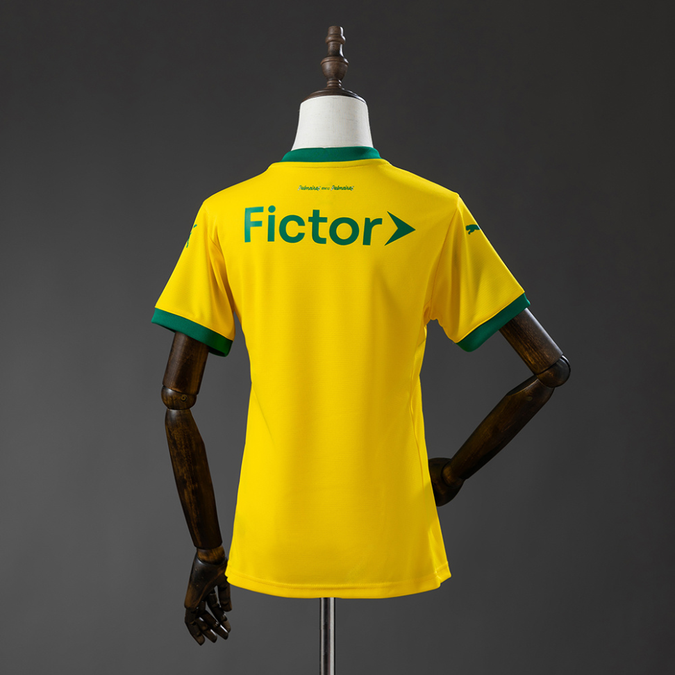 Camisa feminina amarela do Palmeiras temporada 2026/27