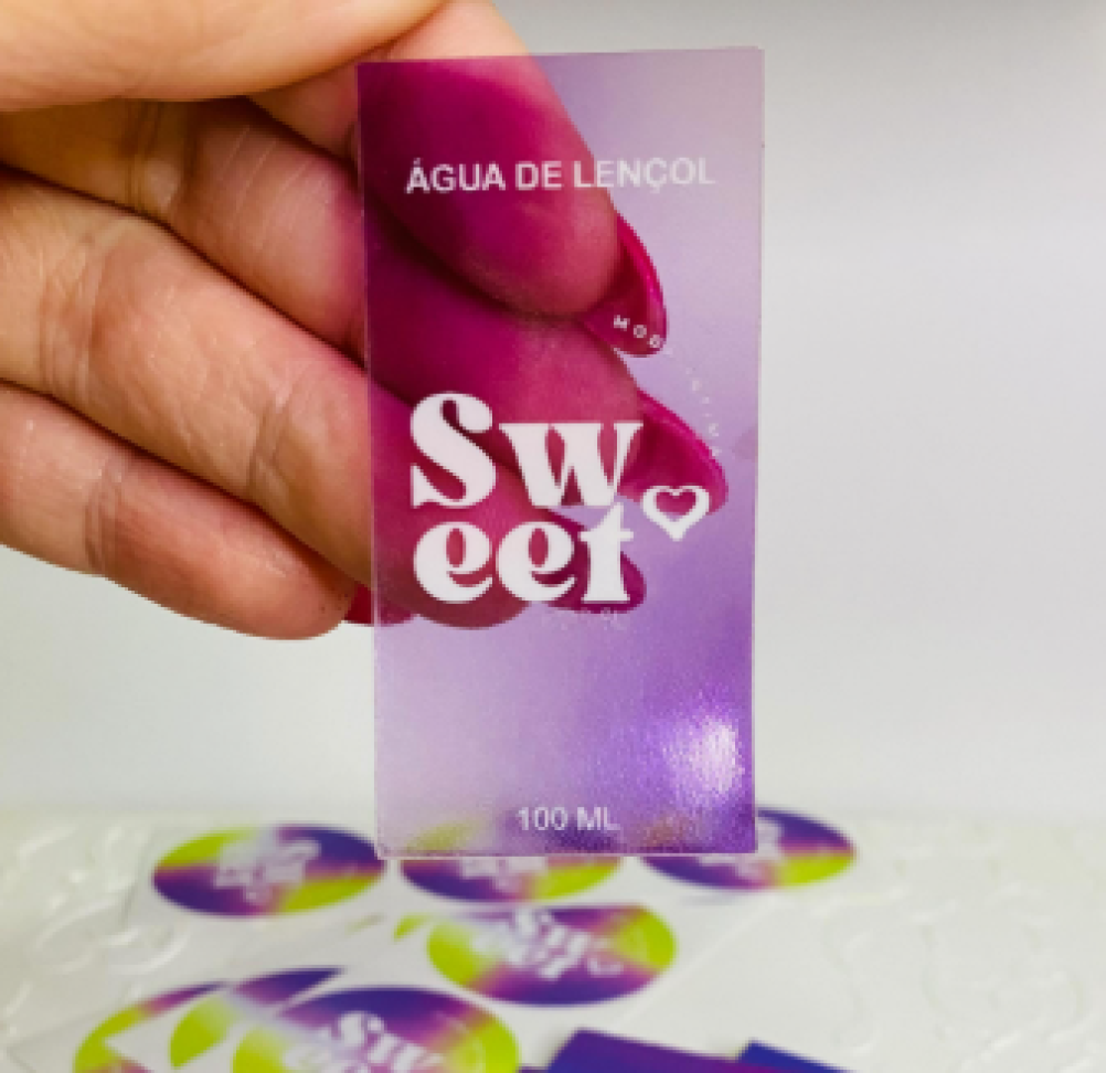 Adesivo em Vinil Transparente