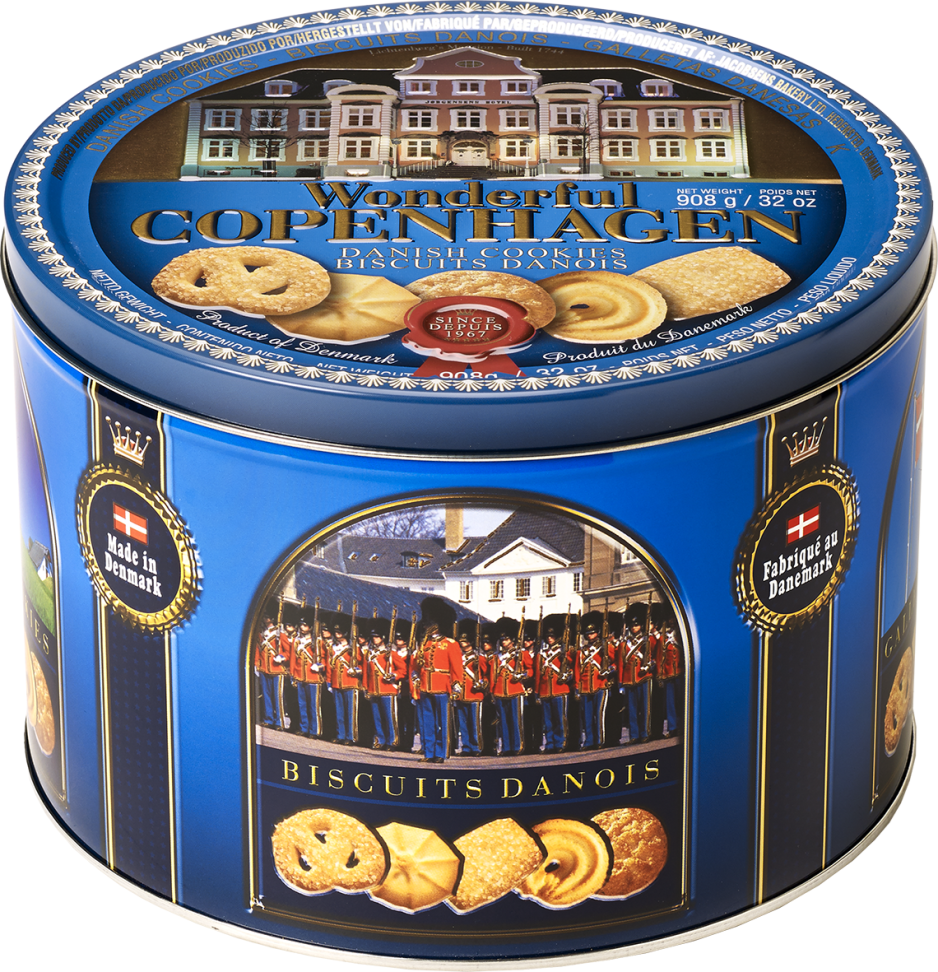 Biscoito Amanteigado Lata 340g - Wonderful Copenhagen