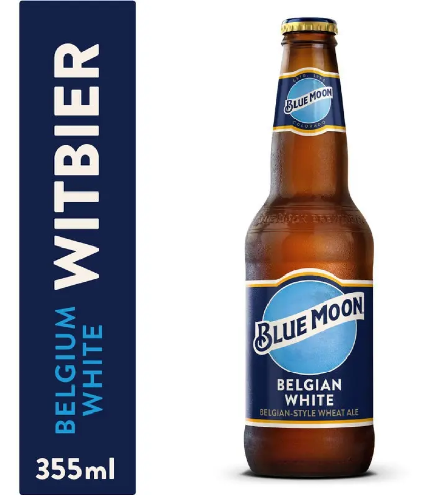 Cerveja Belga Blue Moon (importada) Garrafa 355ml - Unidade