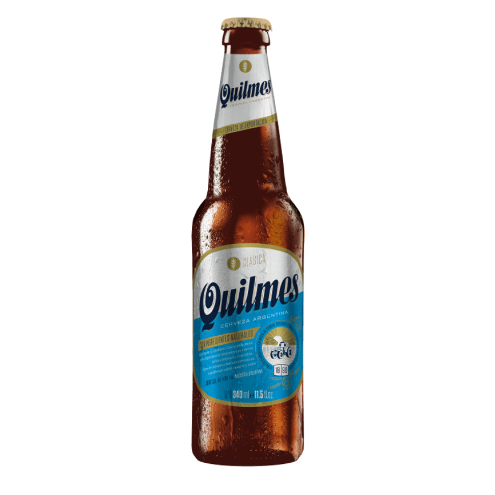 Cerveja Quilmes Clássica Importada Argentina Long Neck 340ml