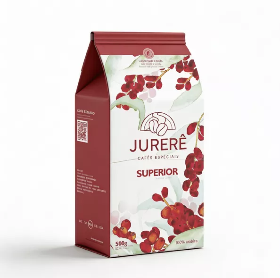 Café Jurerê Linha Superior Torrado e Moído Vácuo 500g