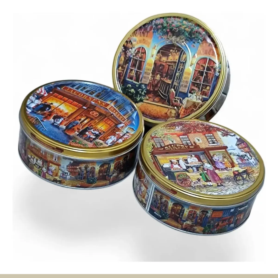 Biscoitos Amanteigados Lata Cookies Jacobsens Bakery 150g