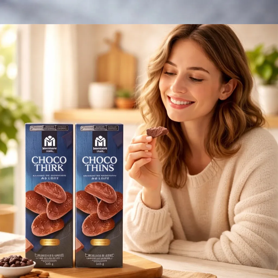 Choco Thins Ao Leite ou Dark  2x125g Member's Mark - #5