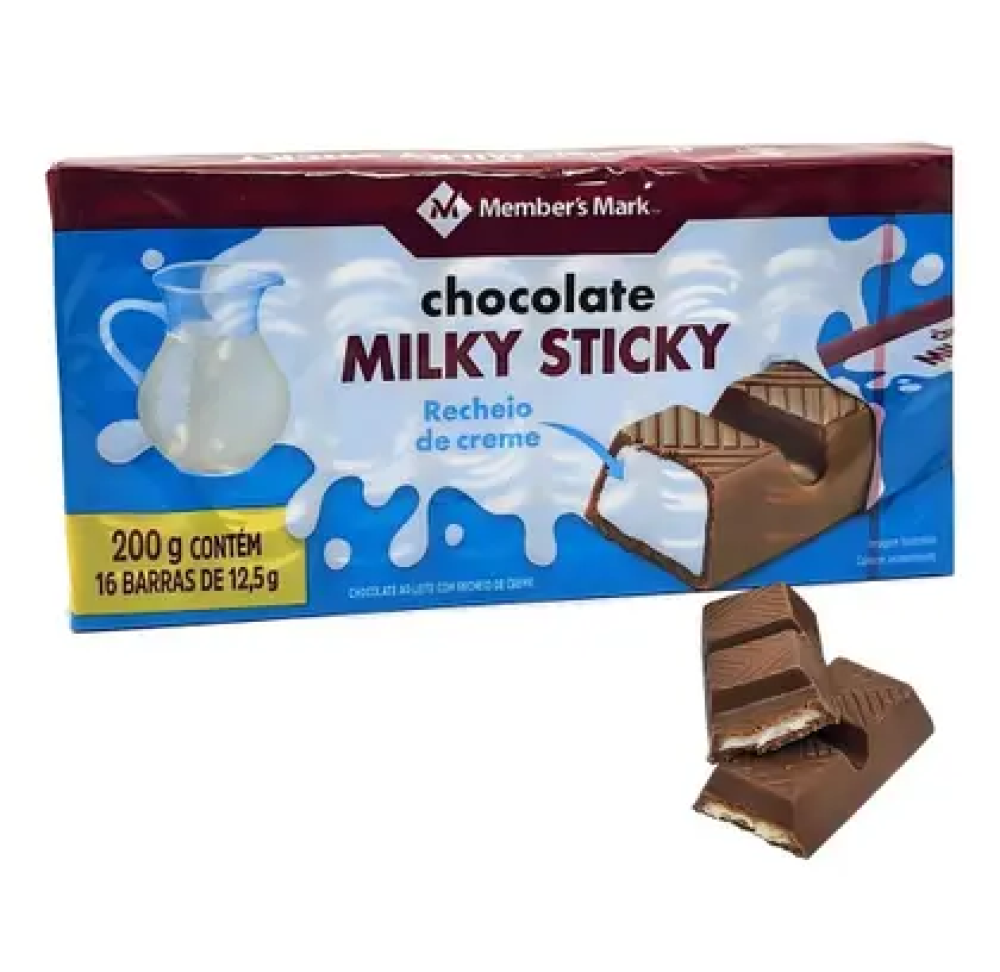 Chocolate Ao Leite Milky Sticky Member's Mark Caixa 200g - #3
