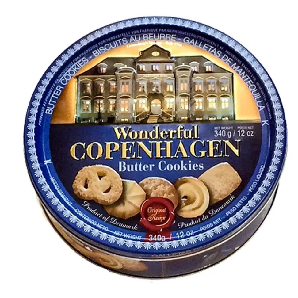 Biscoito Amanteigado Lata 340g - Wonderful Copenhagen