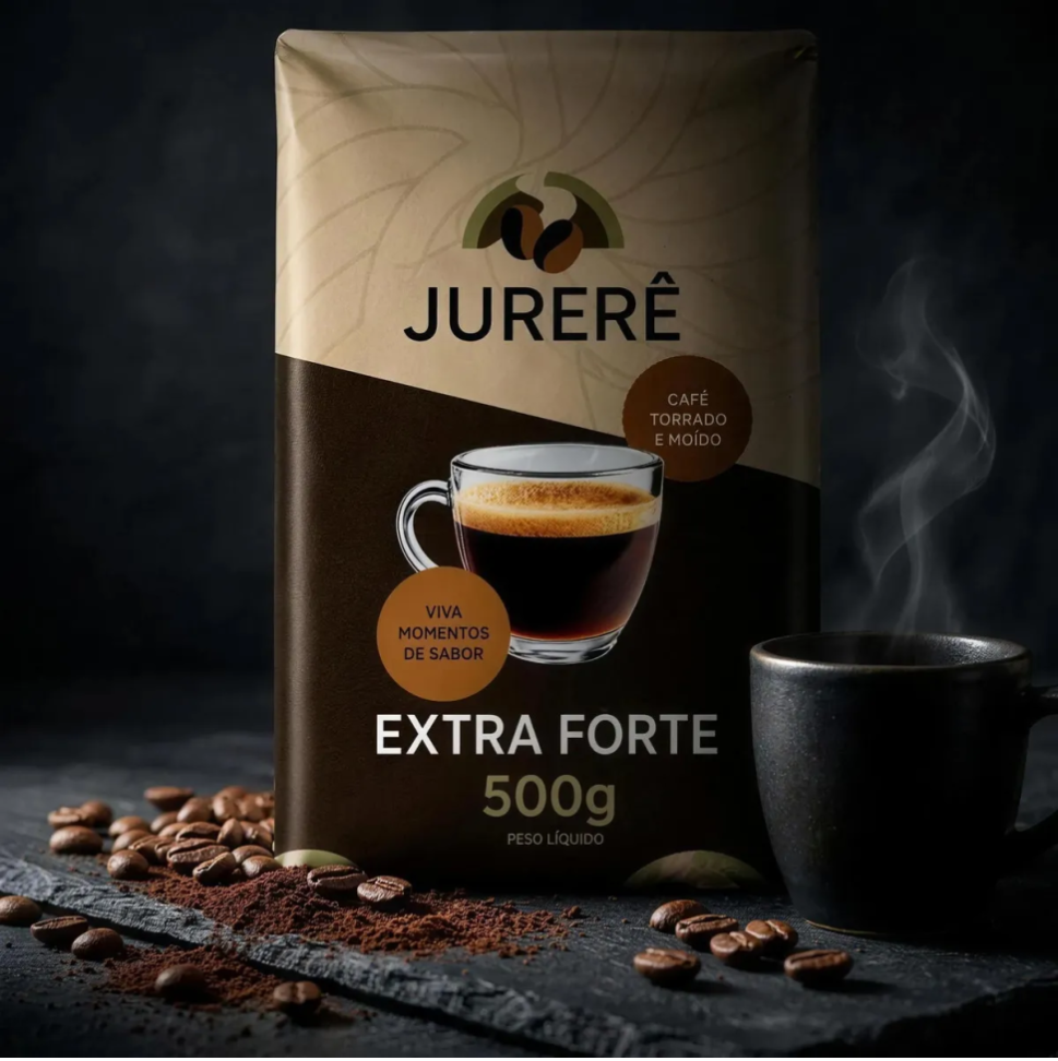 Café Jurerê Linha Tradicional e Extra Forte Torrado e Moído Vácuo 500g - #8