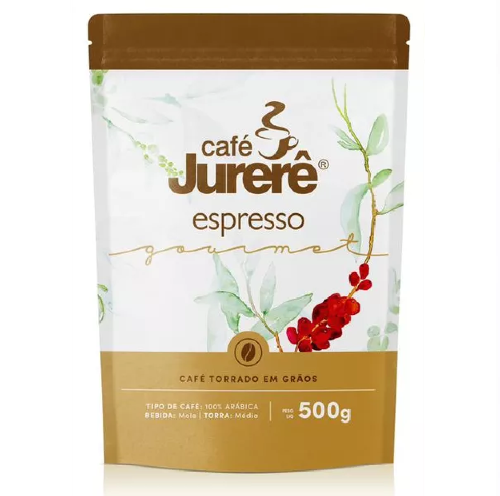Café Jurerê Linha Gourmet Jurere Espresso Gourmet T.G. 500g e 1kg ( Torrado em Grâos )