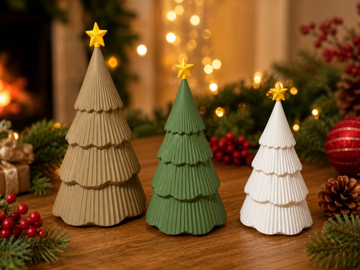 Árvore de Natal com Estrela | Design Escandinavo 🎄✨