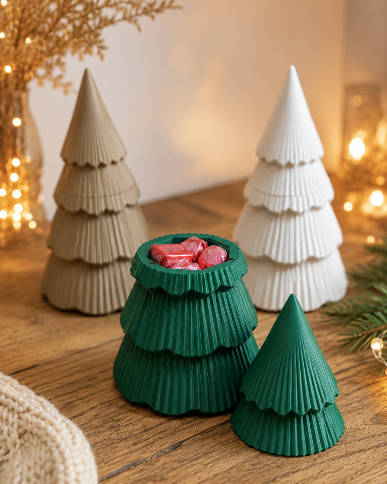 Mini Árvore Porta-Doces e Presentes | Surpresa de Natal 🎄🍬