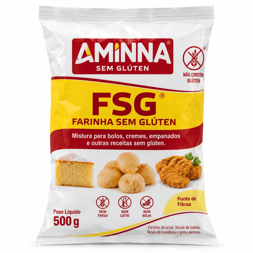 Farinha Especial sem Glúten Aminna