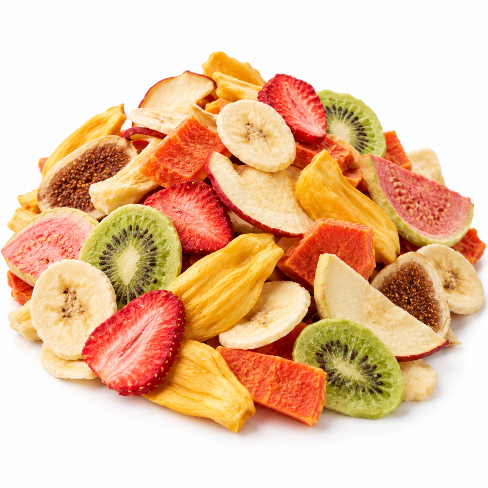 CHIPS DE FRUTAS DESIDRATADOS