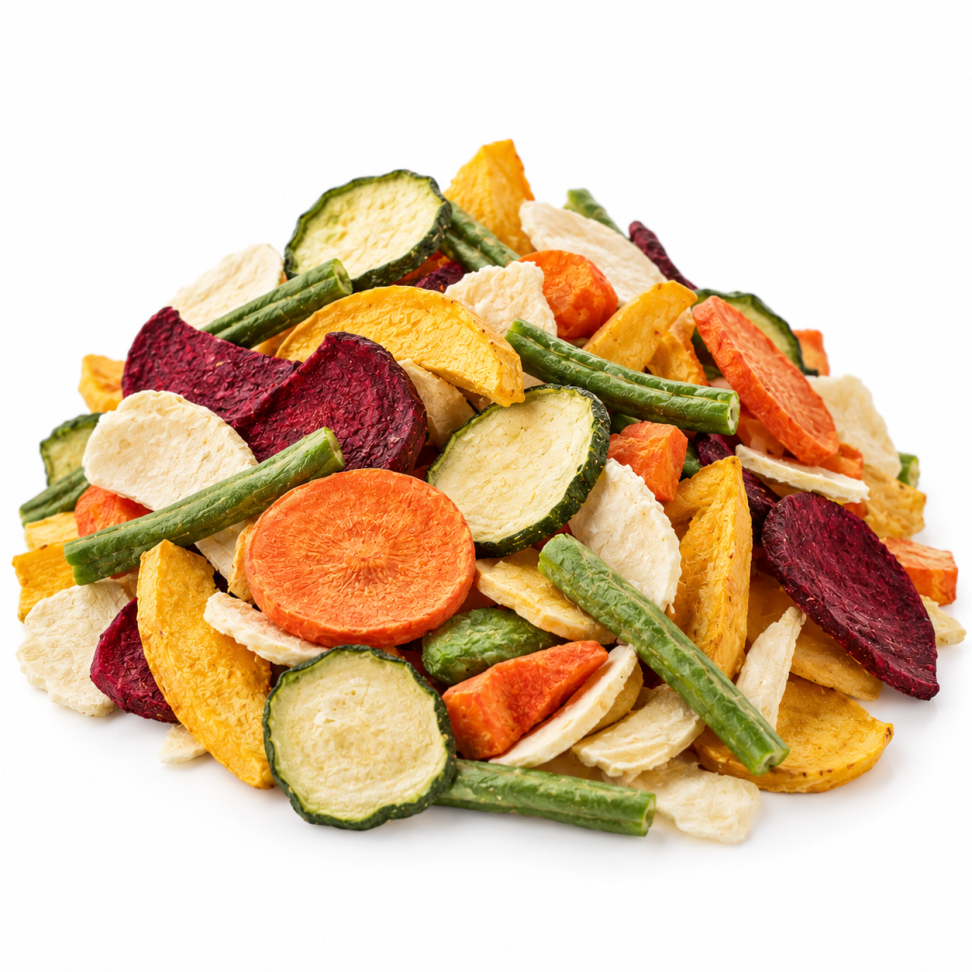CHIPS DE VEGETAIS DESIDRATADOS