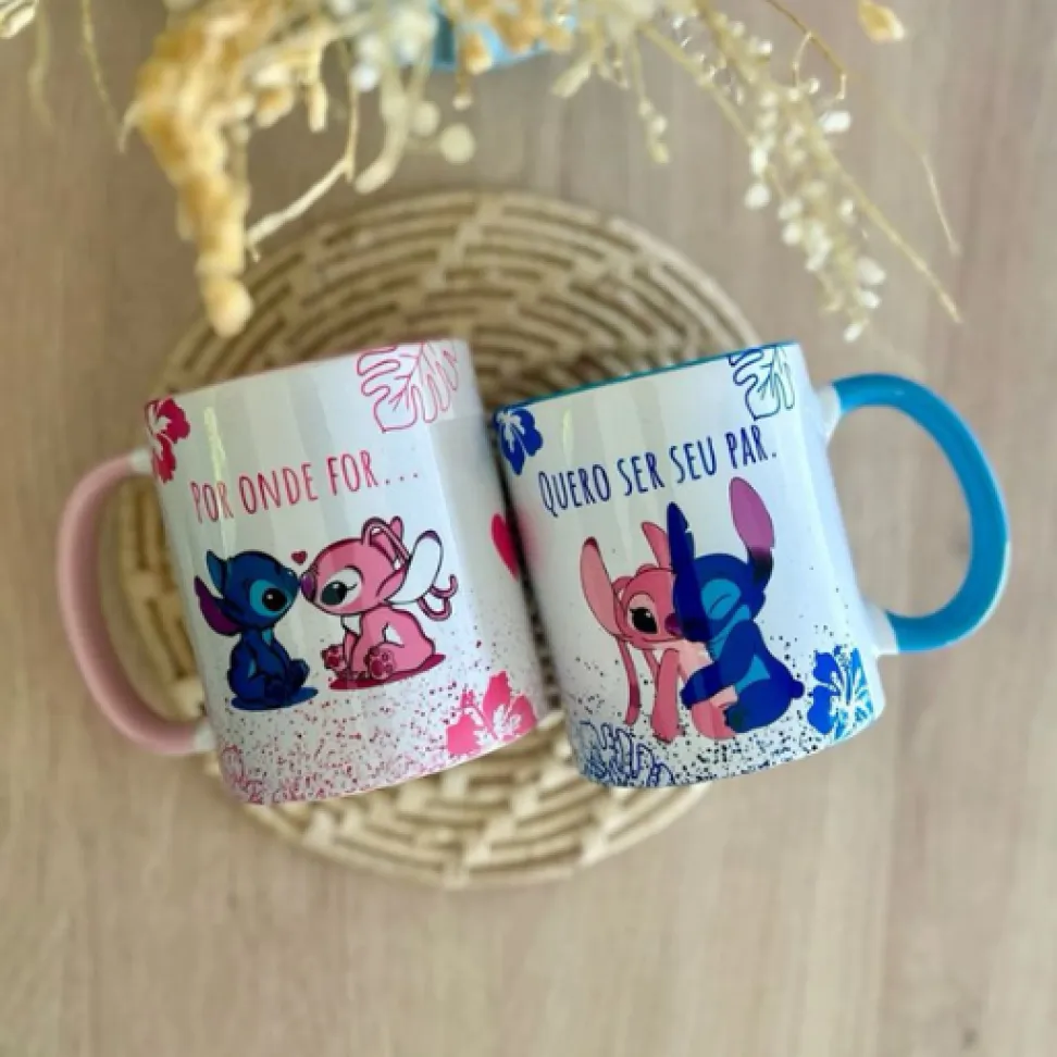 Caneca Colorida - Personalizada