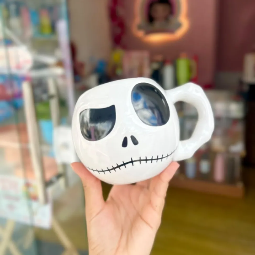 CANECA FORMATO 3D 450ML JACK SKELLINGTON