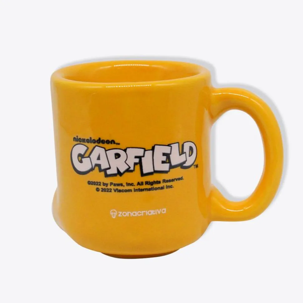 CANECA FORMATO 3D 350ML PATA GARFIELD - #3