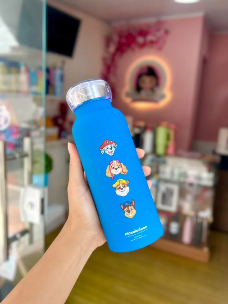 GARRAFA BUBBLE 500ML PATRULHA CANINA