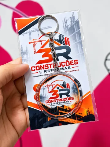 Chaveiro de Acrílico Personalizado