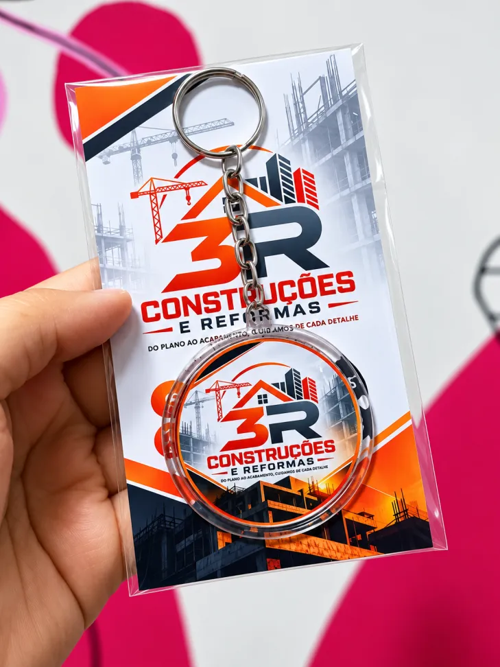 Chaveiro de Acrílico Personalizado - #2