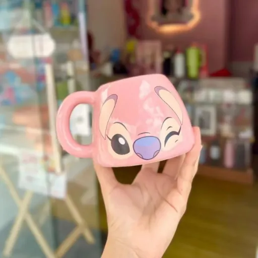 Caneca Angel Stitch Bocão 3D - #1