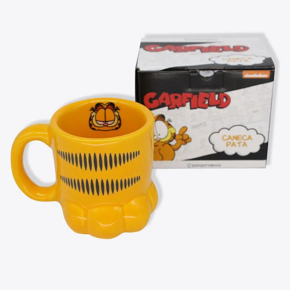 CANECA FORMATO 3D 350ML PATA GARFIELD - #5