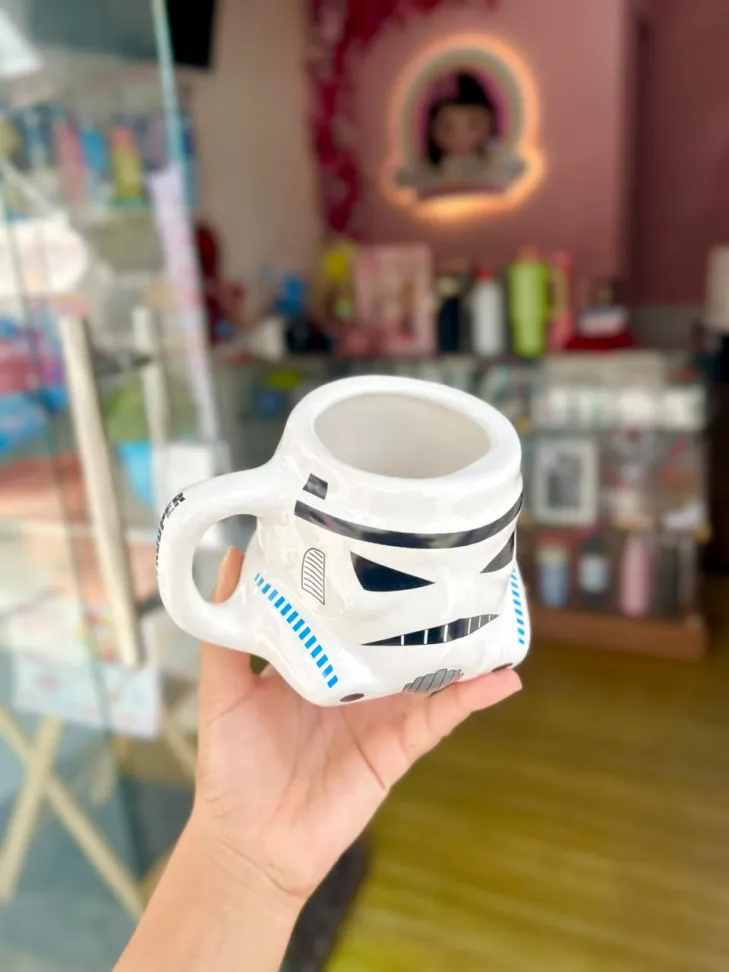 CANECA FORMATO 3D 500ML STORMTROOPER