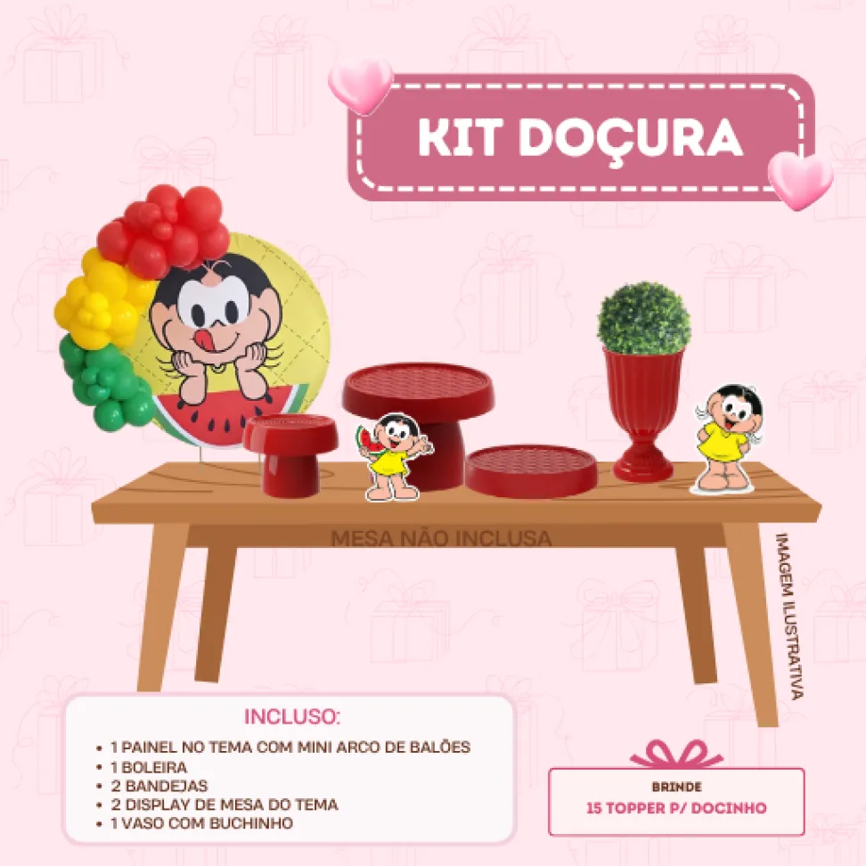Locação de Mini Festa na Mesa - #3
