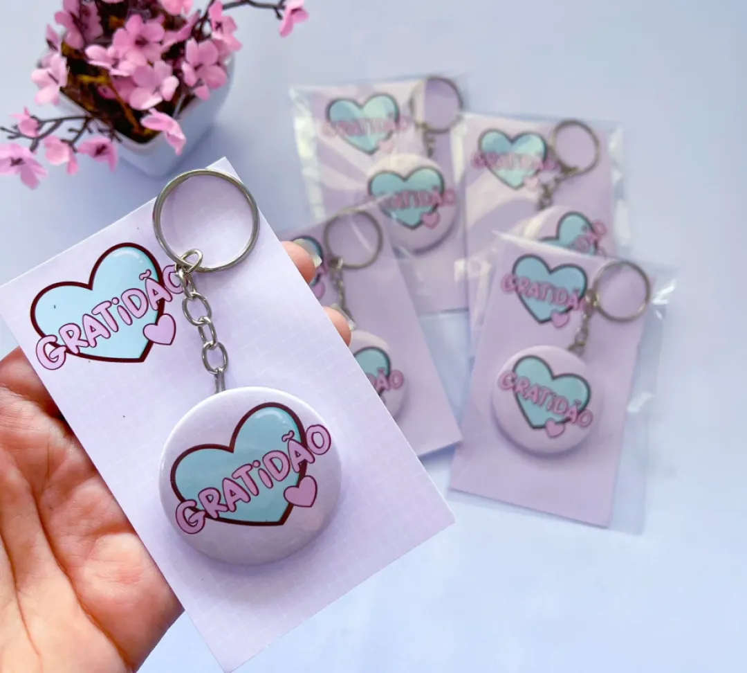 Chaveiro Botton Personalizado - #3