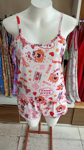 BABY DOLL  EM SUEDE DE TEMA