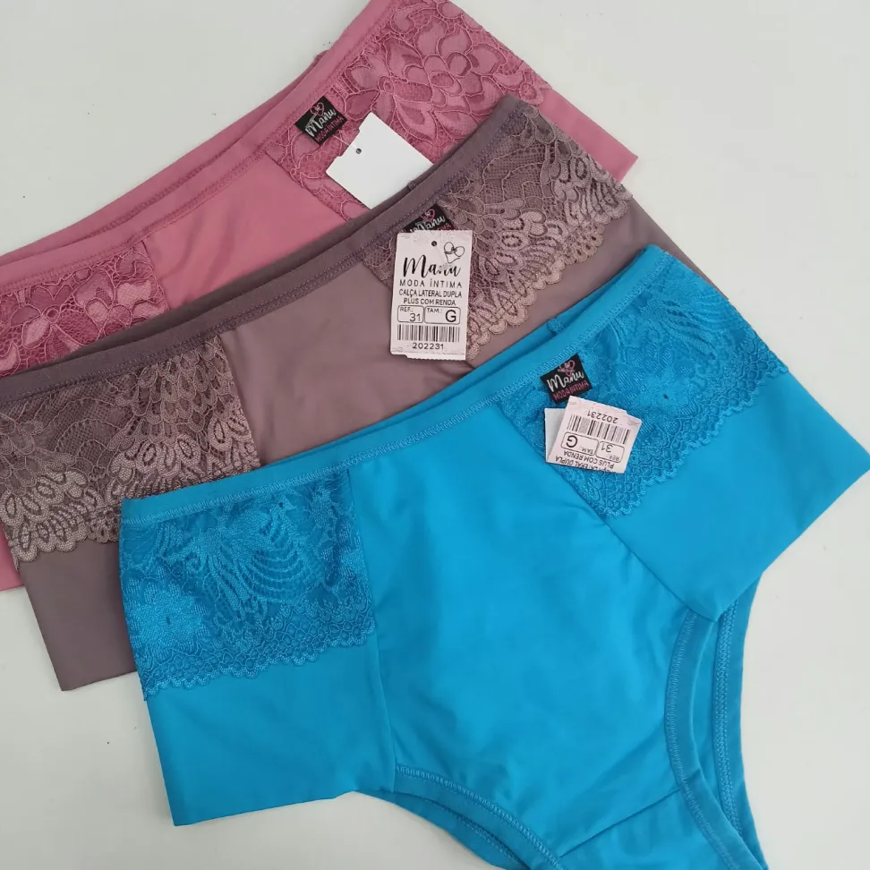 CALCINHA REFORÇADA PLUS SIZE - #3