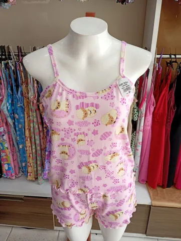 BABY DOLL  EM SUEDE DE TEMA