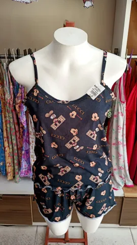BABY DOLL  EM SUEDE DE TEMA