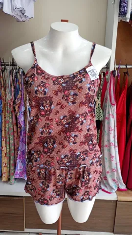 BABY DOLL  EM SUEDE DE TEMA